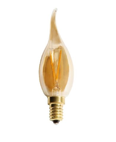 CATA CT-4281 4W RUSTİK LED KIVRIK BUJI AMPUL(E14)(AMBER)