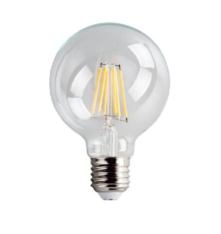 CATA CT-4354 6W EDİSON  LED AMPUL G95 GLOP AMPÜL (GÜNIŞIĞI)