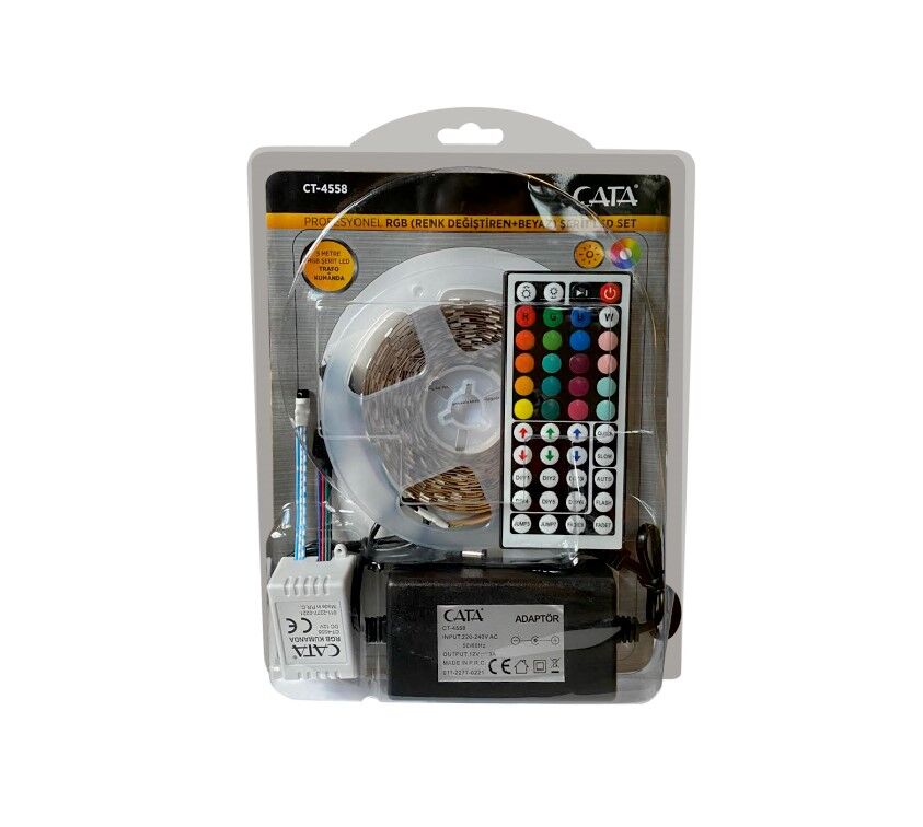 CATA CT-4558 RGB ŞERİT LED SET (60 CİP 5050)