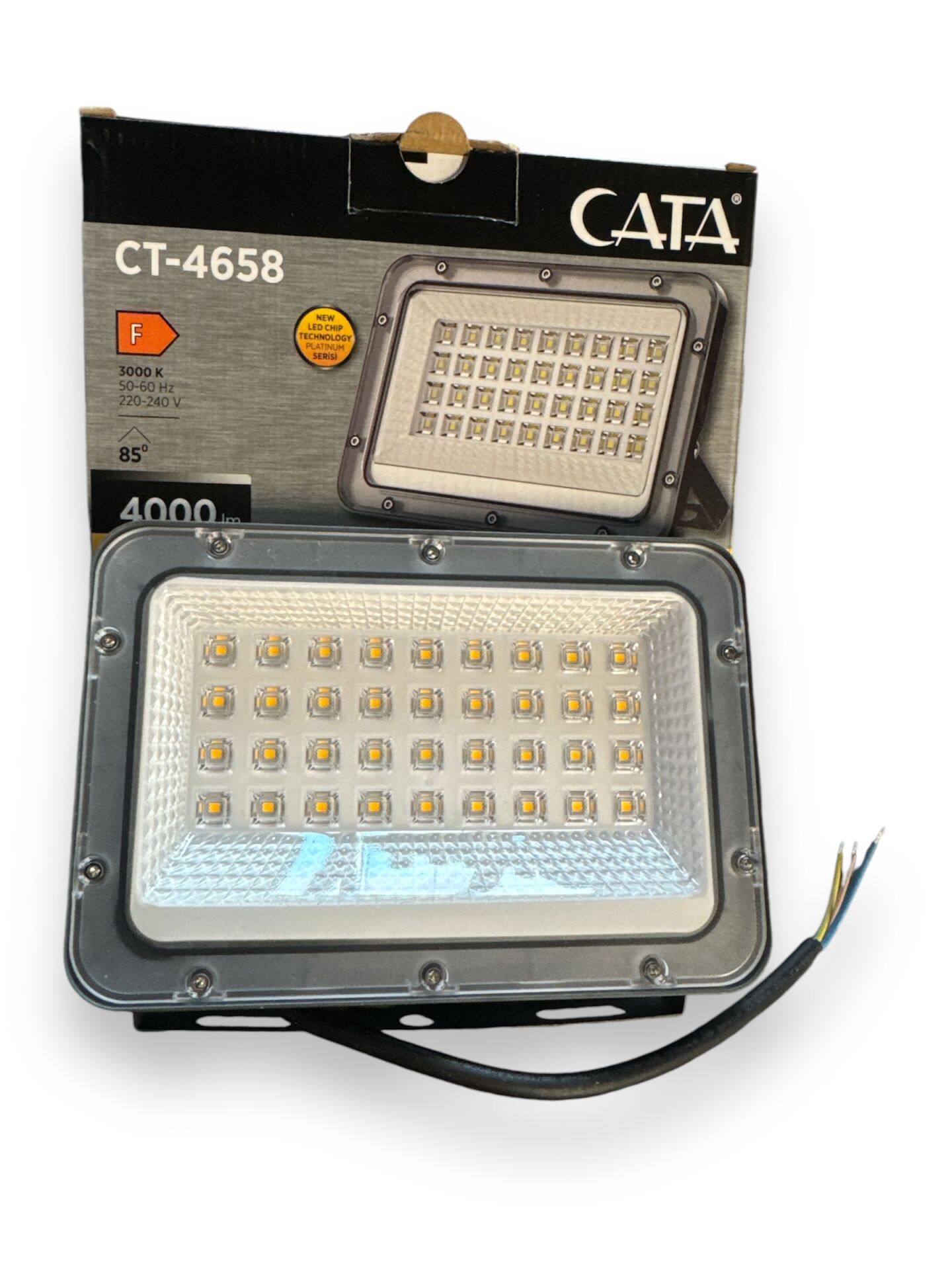 CATA CT-4658 50W  PLATINUM LED PROJEKTÖR ( BEYAZ )