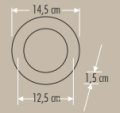 CATA CT-5146B 9W SLİM PANEL (BEYAZ)