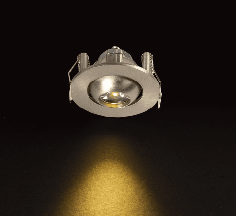 CATA CT-5268A 1,5W POWER LED UFO SPOT (SATİN KASA) (AMBER)