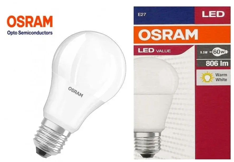 Osram 8,5W Led Ampul Sarı Işık