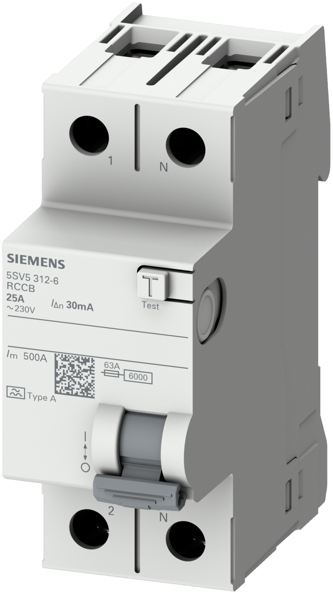 SİEMENS 2X40 AMPER 30 miliAmper KAÇAK AKIM RÖLESİ