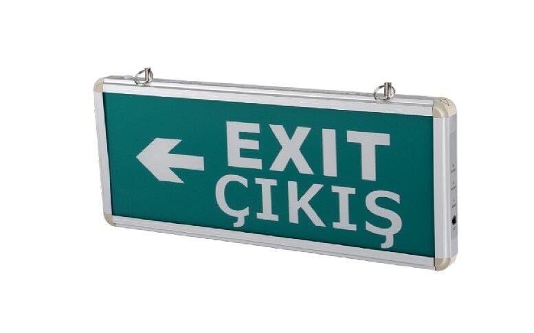 CATA CT-9166 3W EXIT ÇIKIŞ ARMATÜRÜ LEDLİ 3 SAAT AKÜLÜ