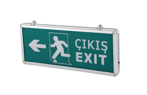 CATA CT-9170 3W EXIT ÇIKIŞ ARMATÜRÜ LEDLİ 3 SAAT AKÜLÜ