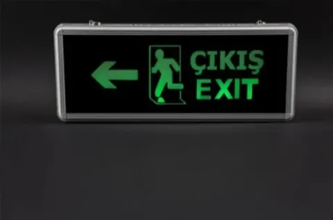 CATA CT-9170 3W EXIT ÇIKIŞ ARMATÜRÜ LEDLİ 3 SAAT AKÜLÜ