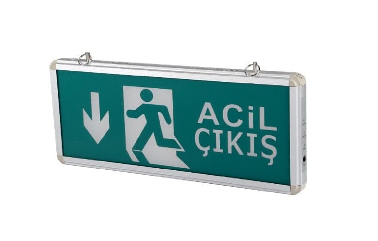 CATA CT-9178 3W EXIT ÇIKIŞ ARMATÜRÜ LEDLİ 3 SAAT AKÜLÜ